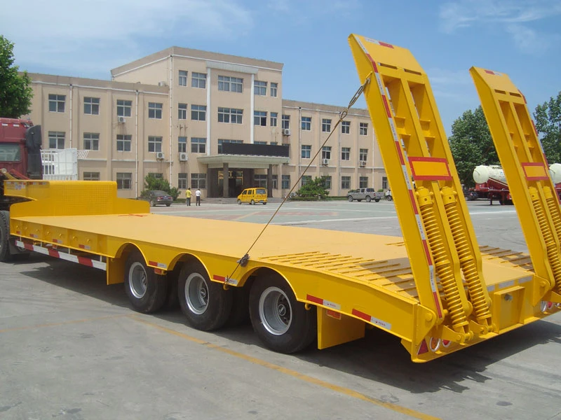 Best Price 3 Axle Lowbed Trailer for Sale