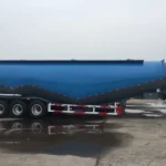 70m³ Stainless 4-Axle Tanker Trailer for Cement