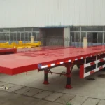 20-80 Ton Flatbed Semi Trailer 20-60ft
