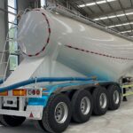 V-Type 30-70m³ Bulk Cement Trailer for Sale