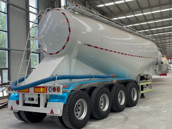 V-Type 30-70m³ Bulk Cement Trailer for Sale
