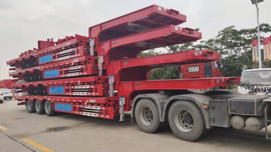 20 Units of Lowbed Trailers Sent to Ghana