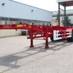 Container Chassis Semi Trailer 20-80 Ton for Sale