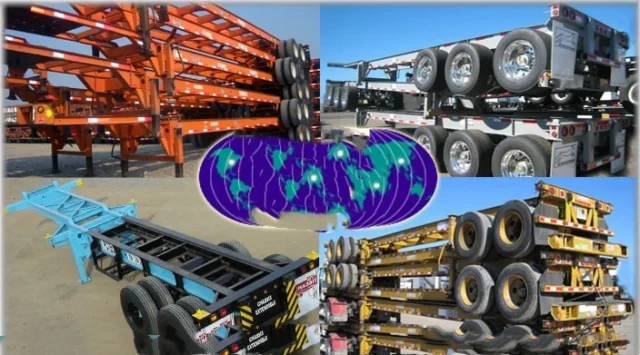 Container Chassis Trailers 40ft