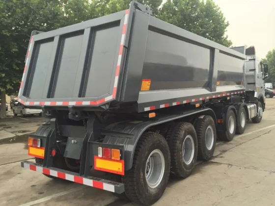 Custom 30/50 Ton Dump Semi Trailer