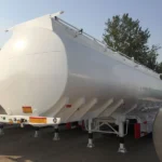 Semi-remorque citerne à carburant personnalisée en acier carbone à vendre