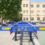 Customized 20-45ft Container Chassis Trailer for Sale