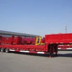 Excavator Transport Lowbed Trailer 30-150 Ton