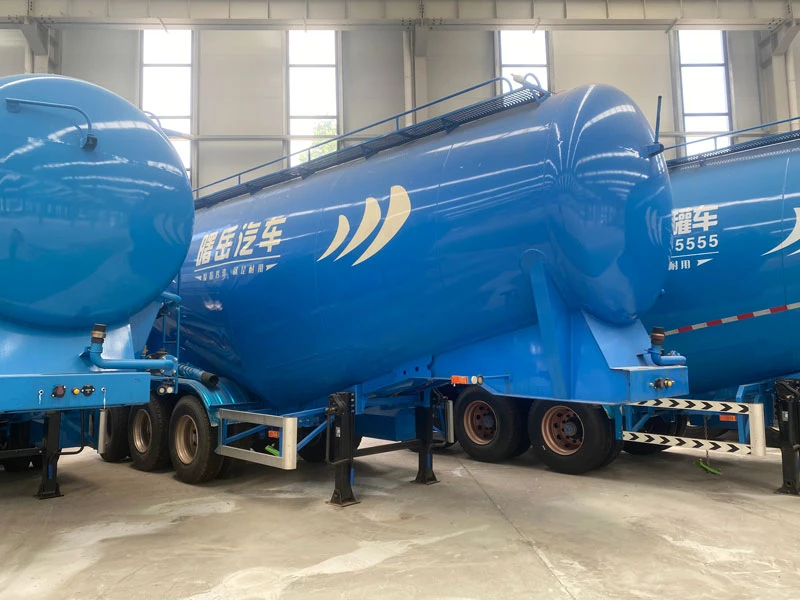 Semi-remorque citerne à ciment vrac 30 tonnes au prix d&rsquo;usine