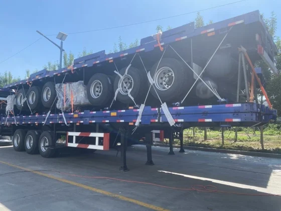 20-80 Ton Container Flatbed Trailer