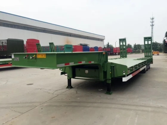 30-150 Ton Lowbed Semi Trailer