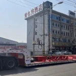 High-Low-High 4 Axle Lowbed Semi Trailer for Sale