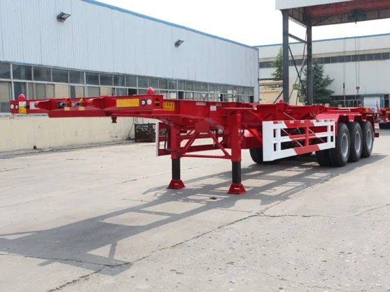 High Quality 40ft Skeletal Semi Trailer