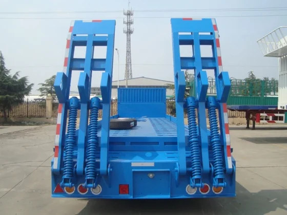 Lowbed Semi Trailer 2/3/4/5 Axle 30-150 Ton