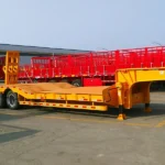 Hydraulic Lowbed Semi Trailer for Sale