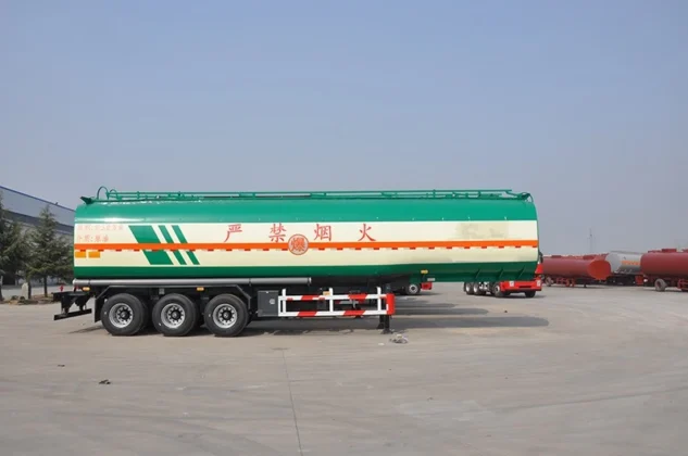 Semi-remorque citerne 53ft en aluminium pour carburant