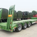 30-150 Ton Gooseneck Lowbed Semi Trailer for Sale