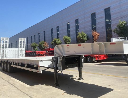 53ft 30-100 Ton Lowboy Truck Trailer for Sale