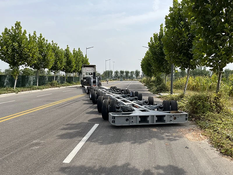 60 Ton Lowbed Trailer for Machinery