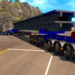 Multi-Axle Modular Truck Trailer 40-100 Ton