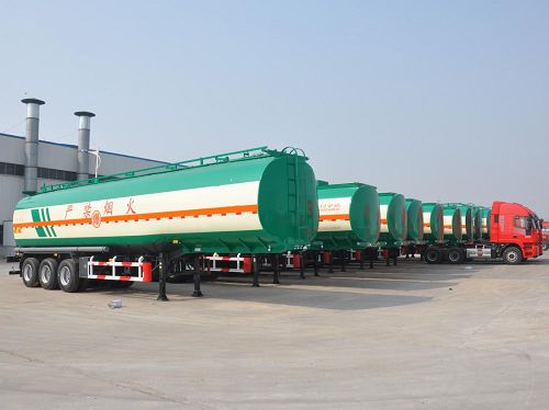 Tandem/Tri-Axle 40-45ft Oil Tank Trailer for Sale