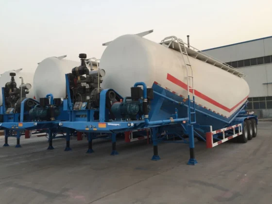 30-70m³ Pneumatic Bulk Cement Trailer for Sale