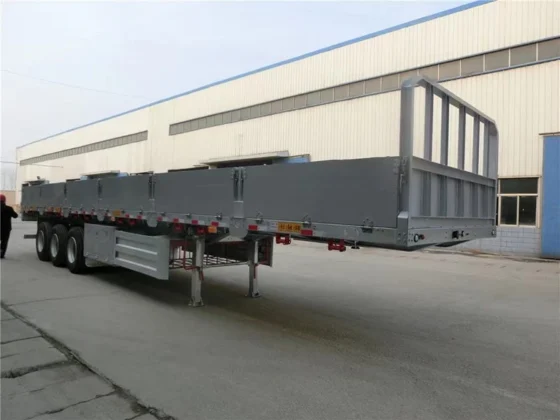 2-Axle 60 Ton Side Wall Trailer