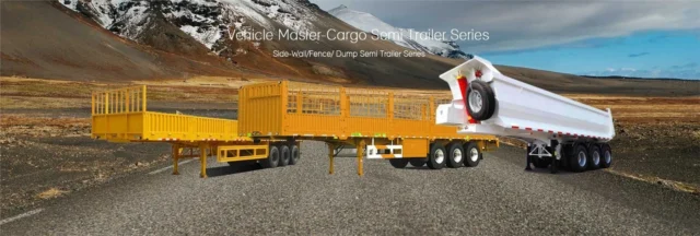 2/3/4 Axles 30-100 Ton Side Wall Semi Trailer for Sale