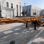 2/3 Axle Skeletal Container Semi Trailer for Sale