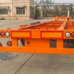 40ft Skeleton Container Semi Trailer for Sale