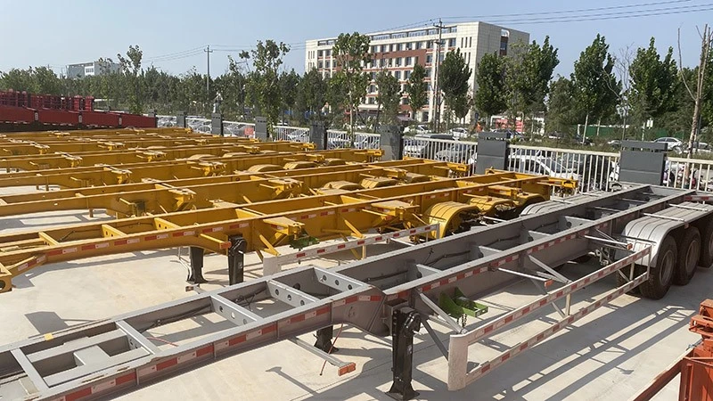 20-50 Ton Gjysmërimorkio Skeleton në Shitje