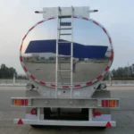 20-55m³ Stainless Steel Fuel Tanker Trailer for Sale