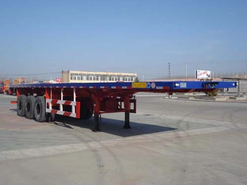 28 Ton 20ft Flatbed Trailer for Fuel