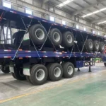 Tri-Axle Flatbed Semi Trailer