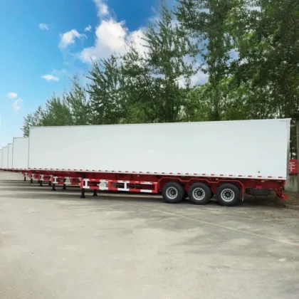 28 Ton 53ft Box Van Trailer