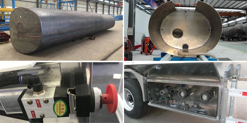 Semi-remorque citerne à carburant en aluminium 40000L/45000L à vendre