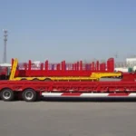 4-Axle 150 Ton Lowbed Trailer for Machinery