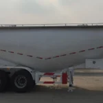 70m³ Aluminum 3-Axle Tanker Trailer for Cement