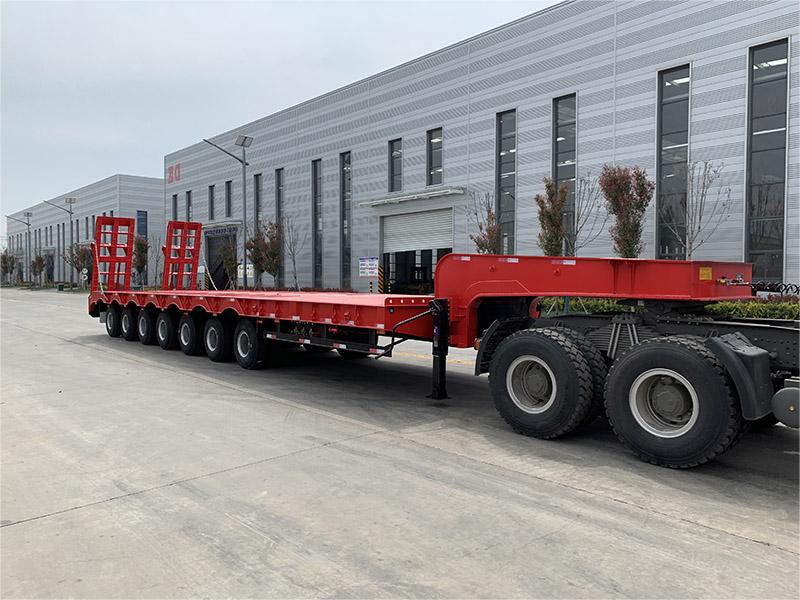 7 Axle Lowbed Semi Trailer