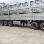 3-Axle 48ft Fence Trailer for Livestock