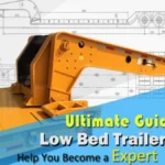 3 Axle Low Bed Semi Trailer