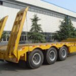 3 Axles 60 Ton 53-56ft Lowboy Trailer for Sale