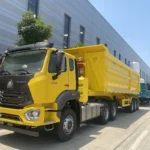 2-Axle 30 Ton Tipper Trailer for Excavator