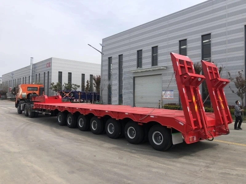7 Axle Lowbed Semi Trailer