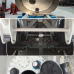 Semi-remorque citerne à carburant en aluminium 20 000-60 000 L