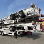 30-80 Ton Skeleton Truck Semi Trailer for Sale