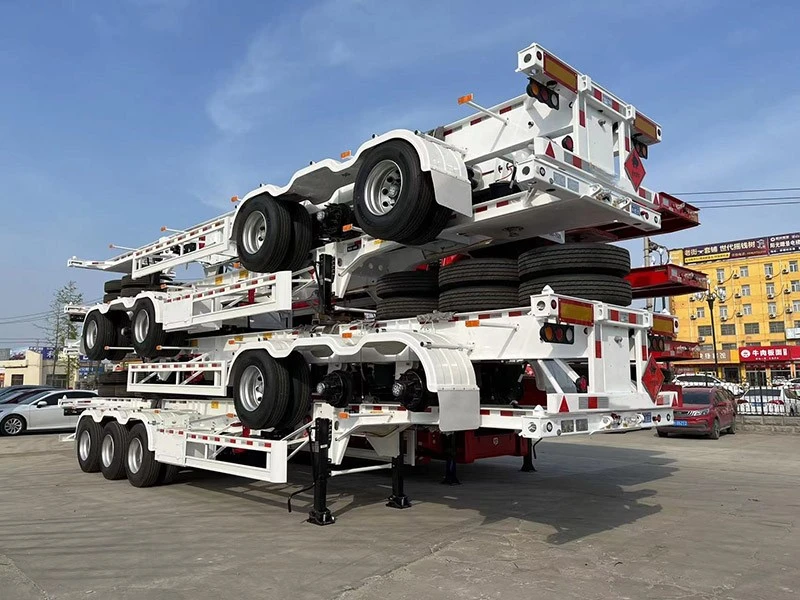 Skeleton Truck Trailer