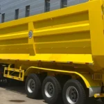 4-Axle 50 Ton Rear Tipper Trailer for Construction