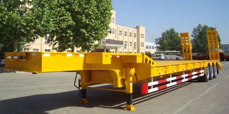 Best Price 3 Axle Lowbed Trailer for Sale