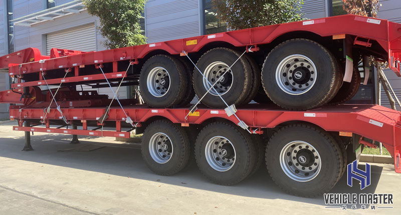 4 Axle Detachable Gooseneck Lowbed Semi Trailer 4 Axle Detachable Gooseneck Lowbed Semi Trailer